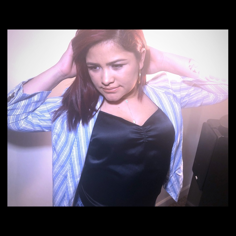 Blue and white Jacket